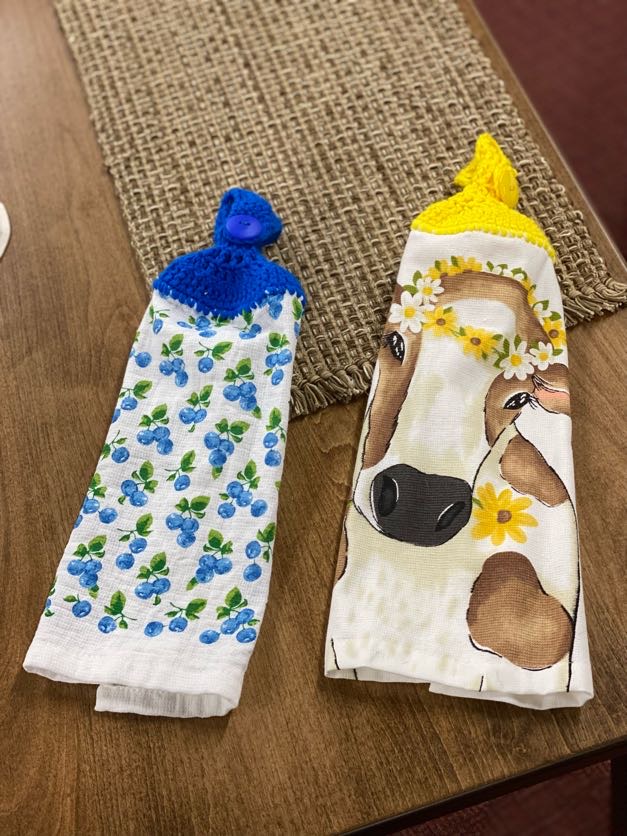 spring tea towels